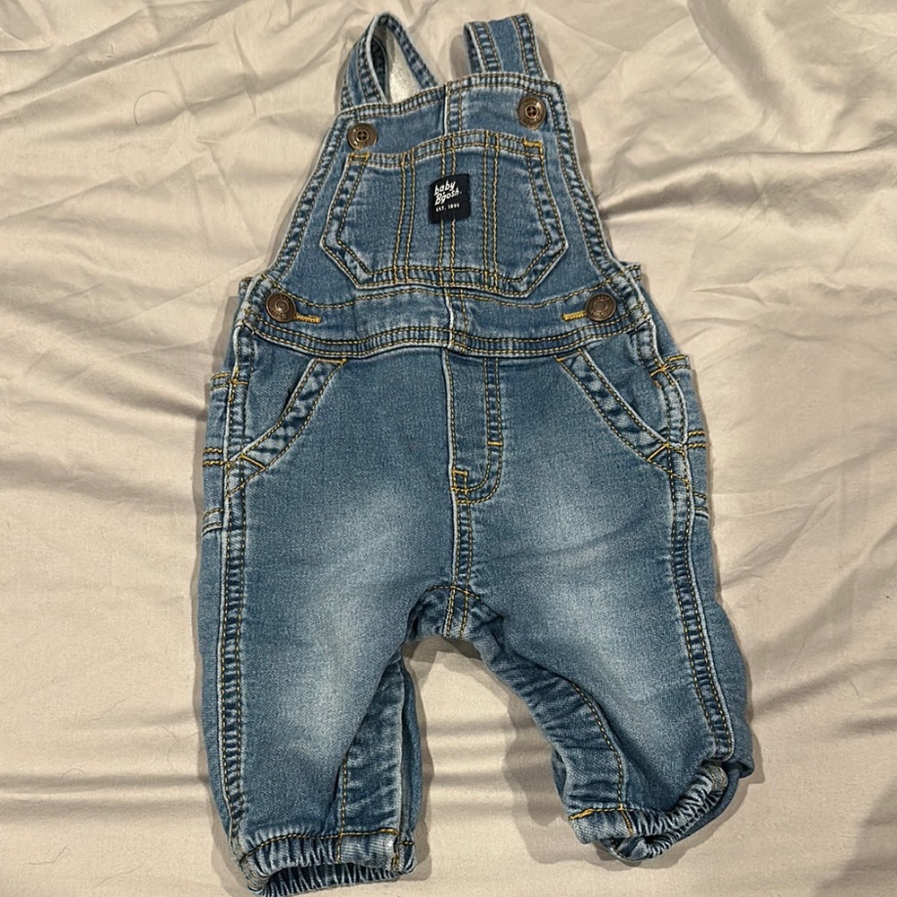 OshKosh B'gosh Blue Overalls with Adjustable Straps